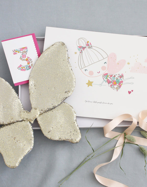 Liberty gift box by The Charming Press, perfect present for little girls. 