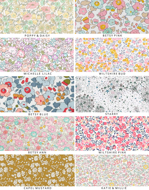 LITTLE GOOSE NURSERY ART - MADE WITH LIBERTY FABRICS