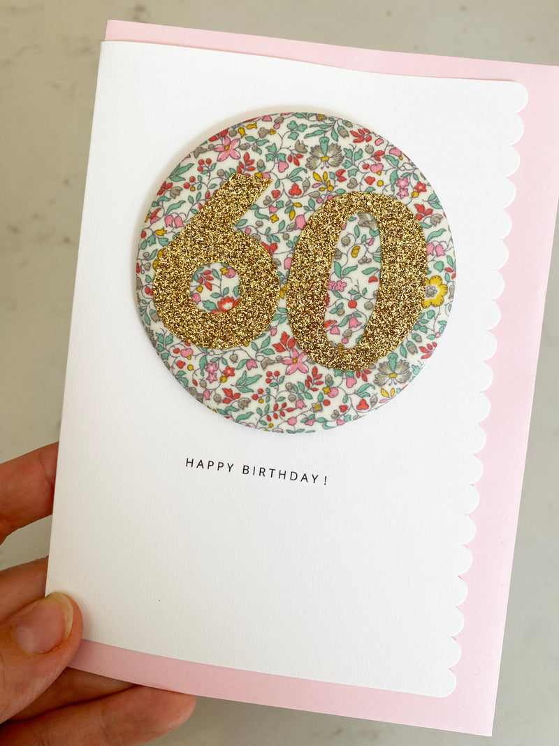 Katie & Millie Fabric - Age 60