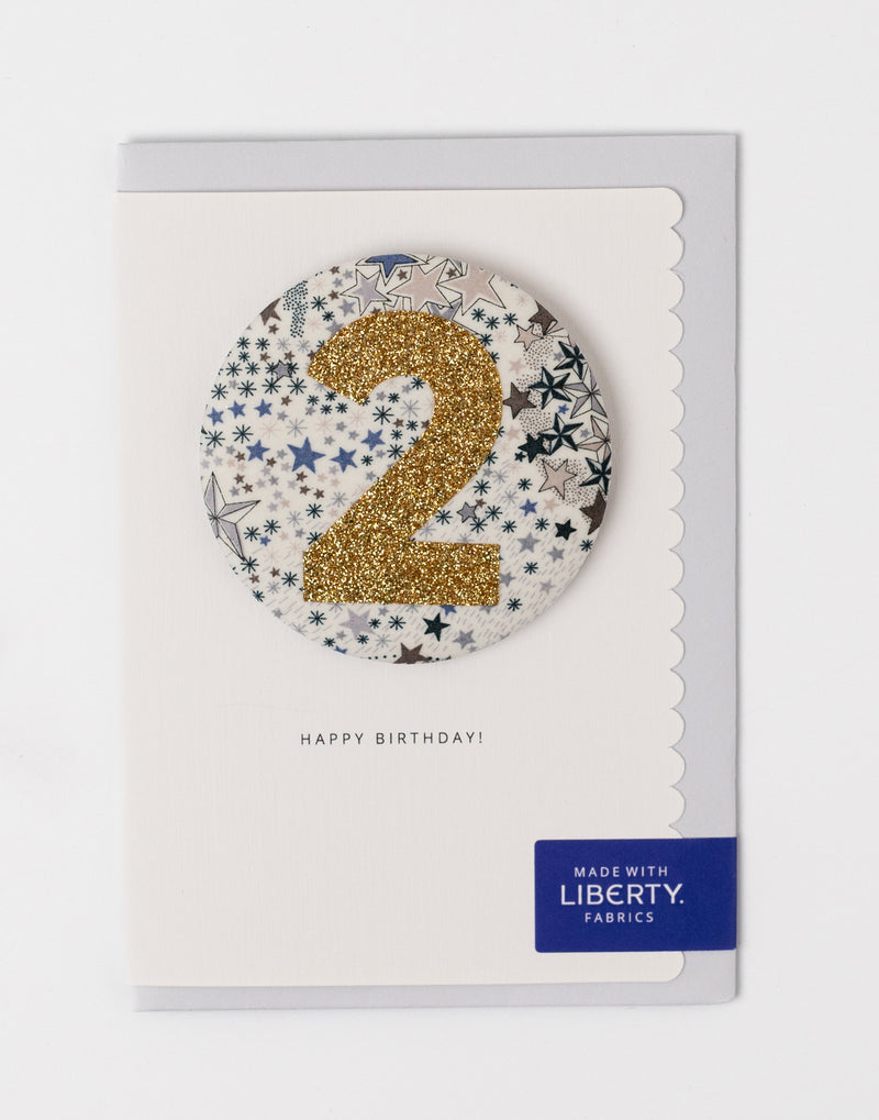 Liberty Glitter Age 2 Badge - Adelajda's Wish