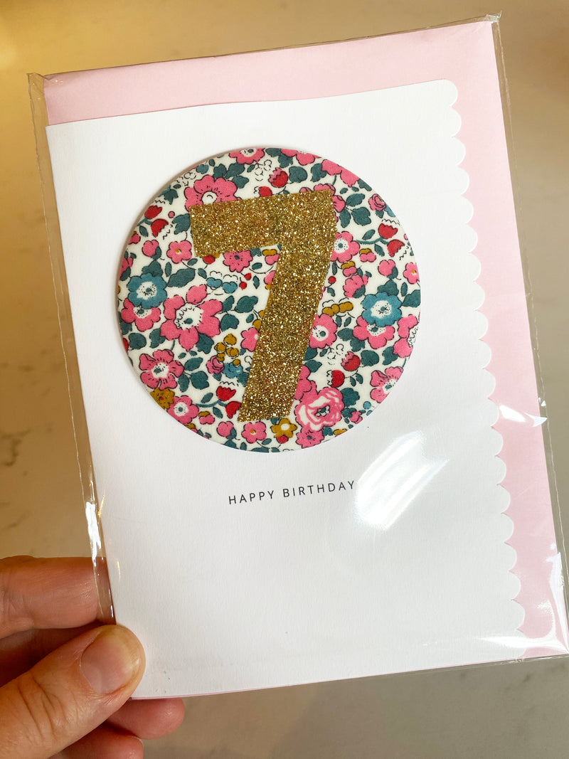 Betsy Ann Dark Pink Fabric - Age 7