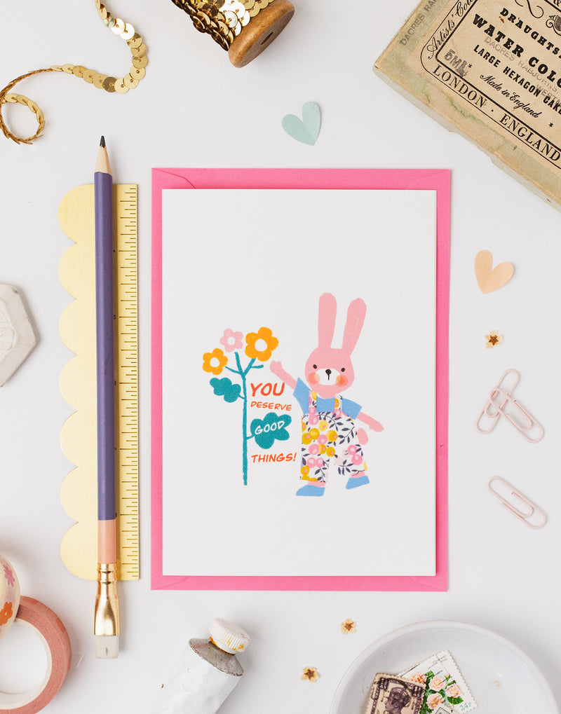 You Deserve Good Things - Liberty Wiltshire Bud Fabric