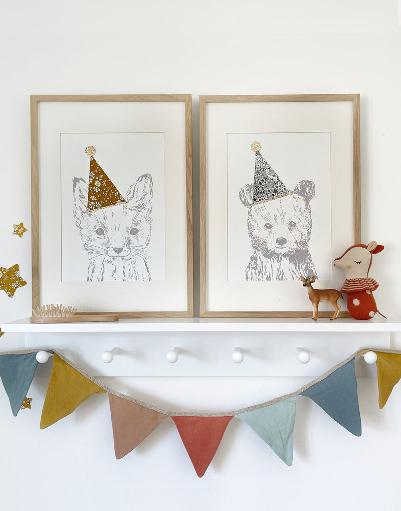 Liberty Bear Nursery Art