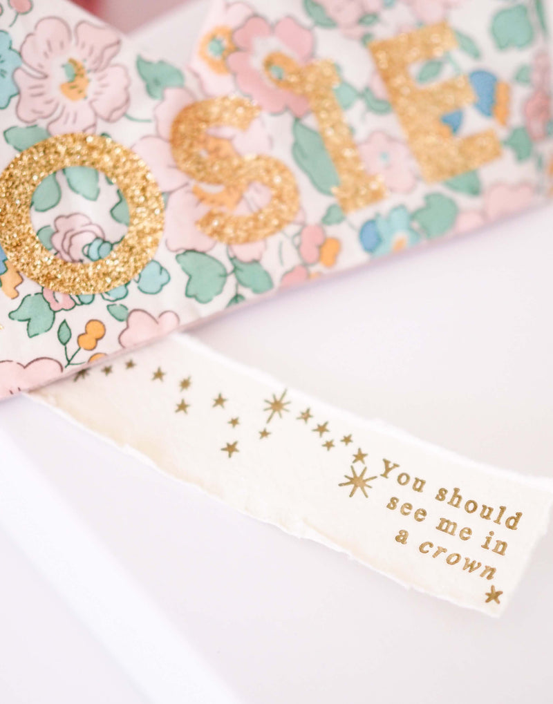 Personalised Liberty Crown