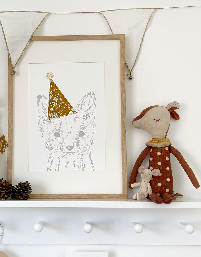 Liberty Fox Nursery Art