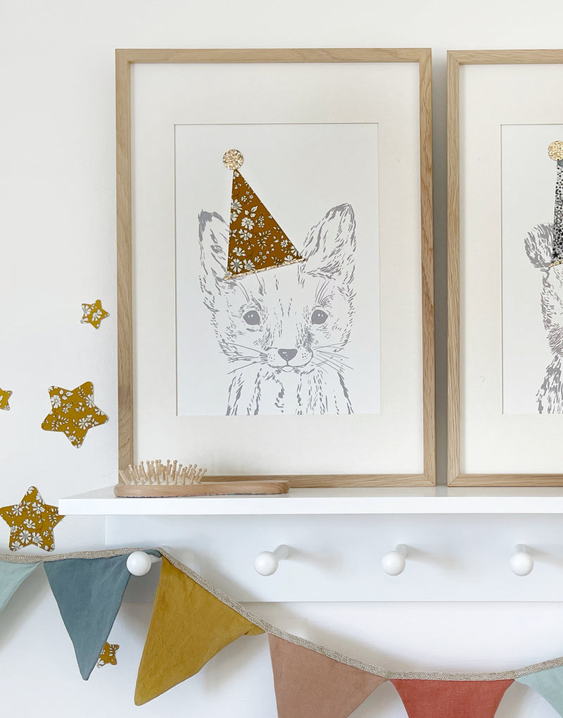 Liberty Fox Nursery Art