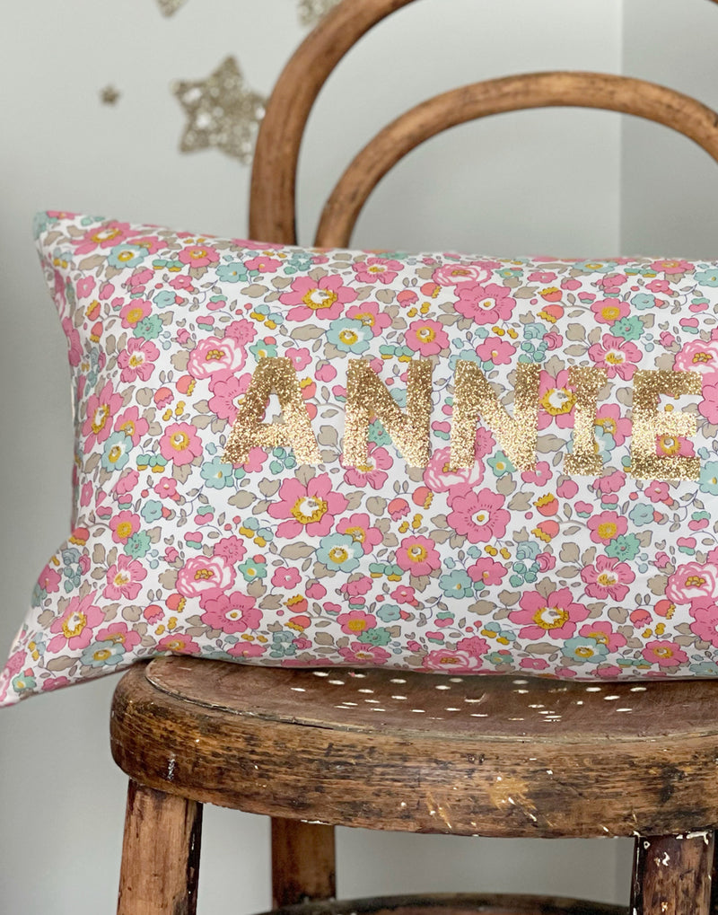 Betsy Pink Liberty Cushion