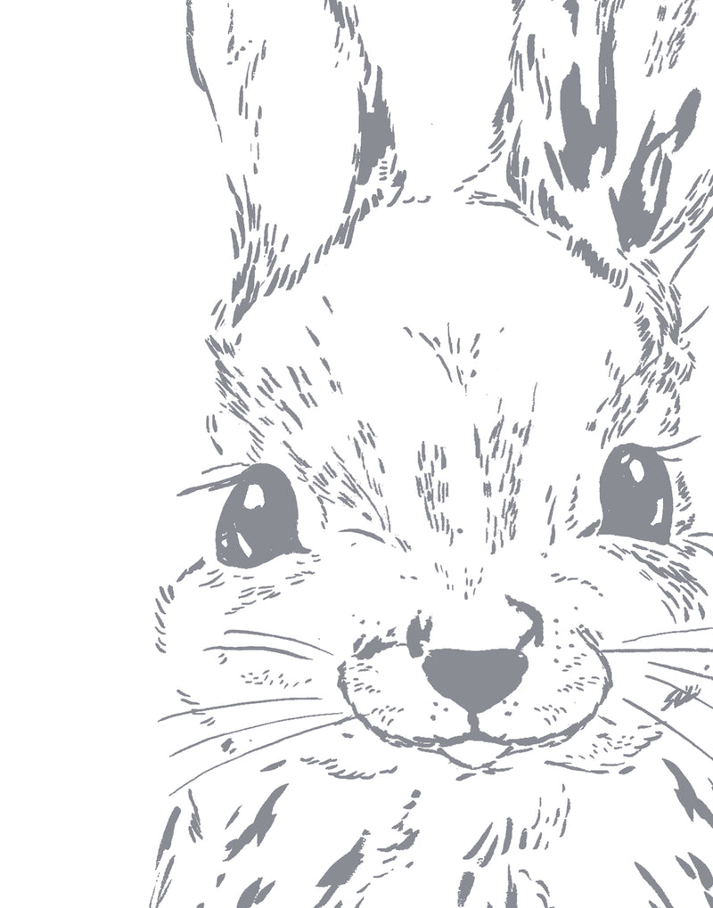 Liberty Bunny Nursery Print