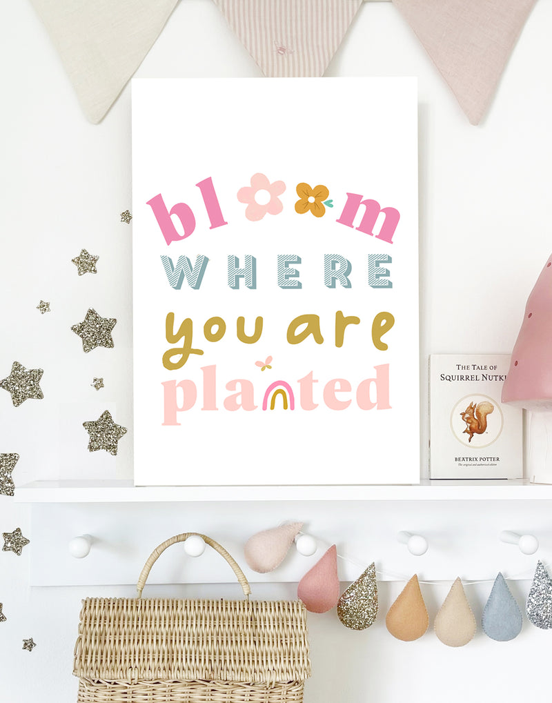 Bloom Nursery Art