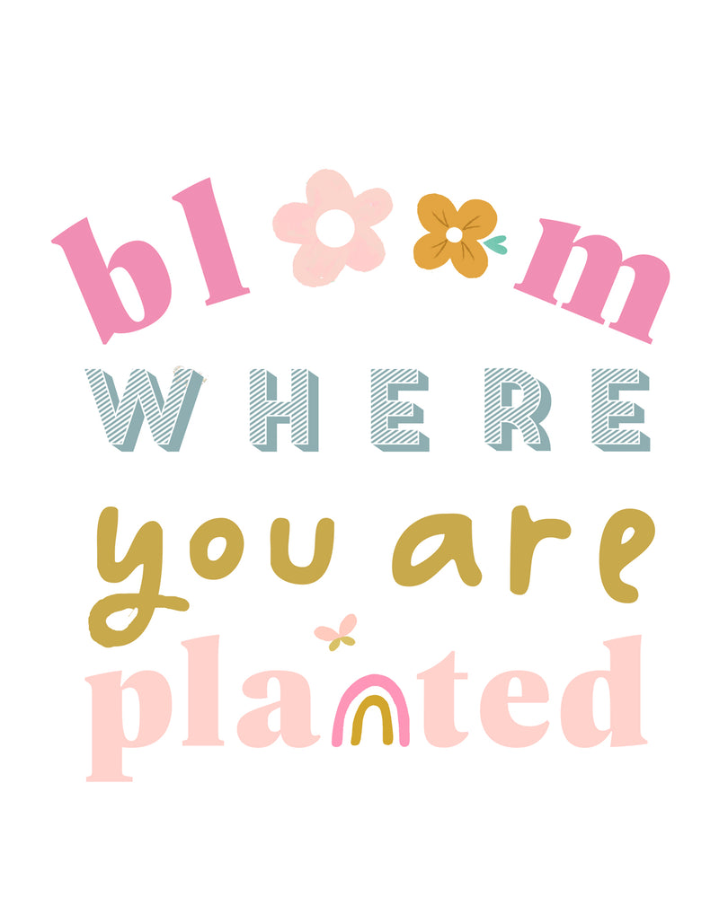 Bloom Nursery Art