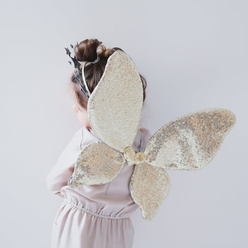 Dressing up fairy wings from Mimi & Lula
